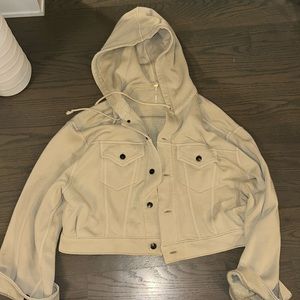 Free People Cropped Jacket